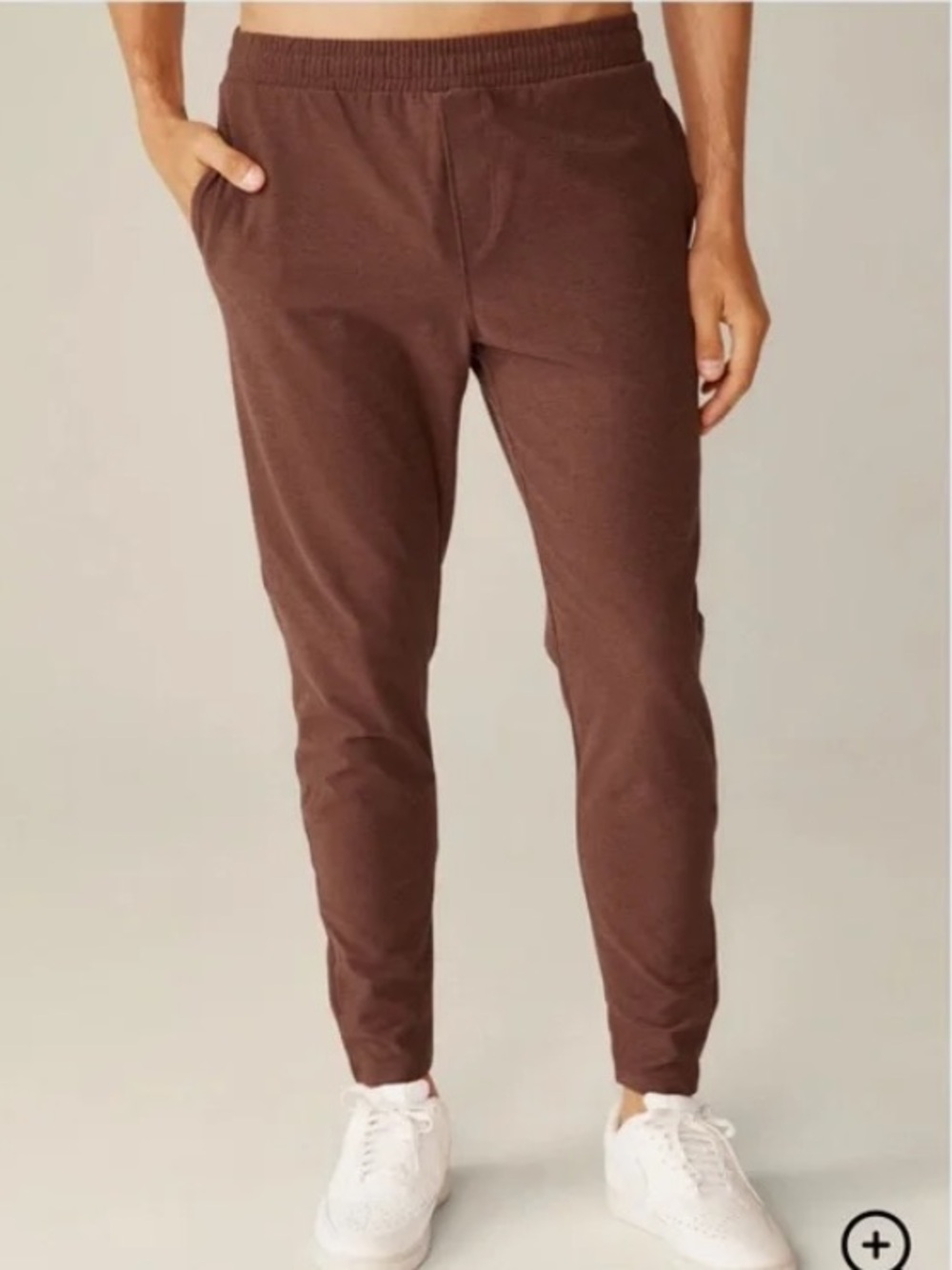 NWT Beyond Yoga Men’s Spacedye Take It Easy Jogger Pants Maple Size M